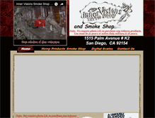 Tablet Screenshot of innervisionssmokeshop.com